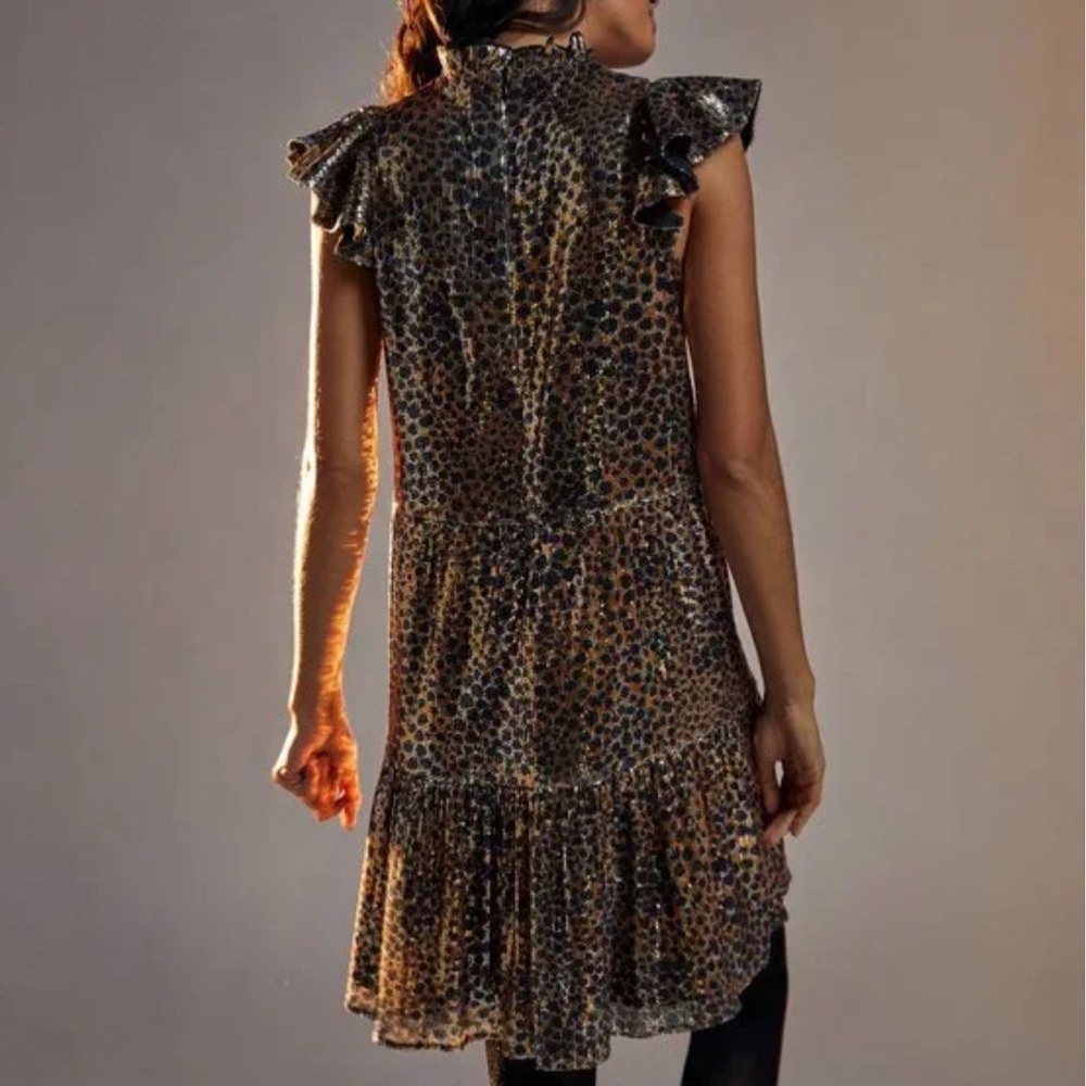 Anthropologie Joella Sequined Mini Dress - Picture 2 of 8